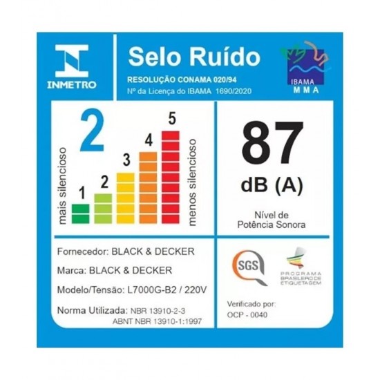 Liquidificador Inox Com Jarra De Vidro Gourmand Gris Black+Decker 700W 127V